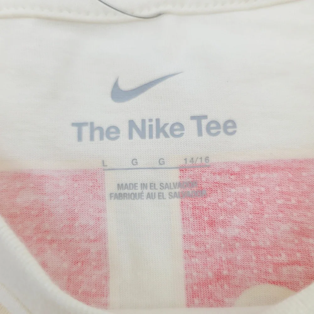 Nike Kids Texas Rangers Adolis Garcia 53 T-Shirt Cream Youth Large 14/16